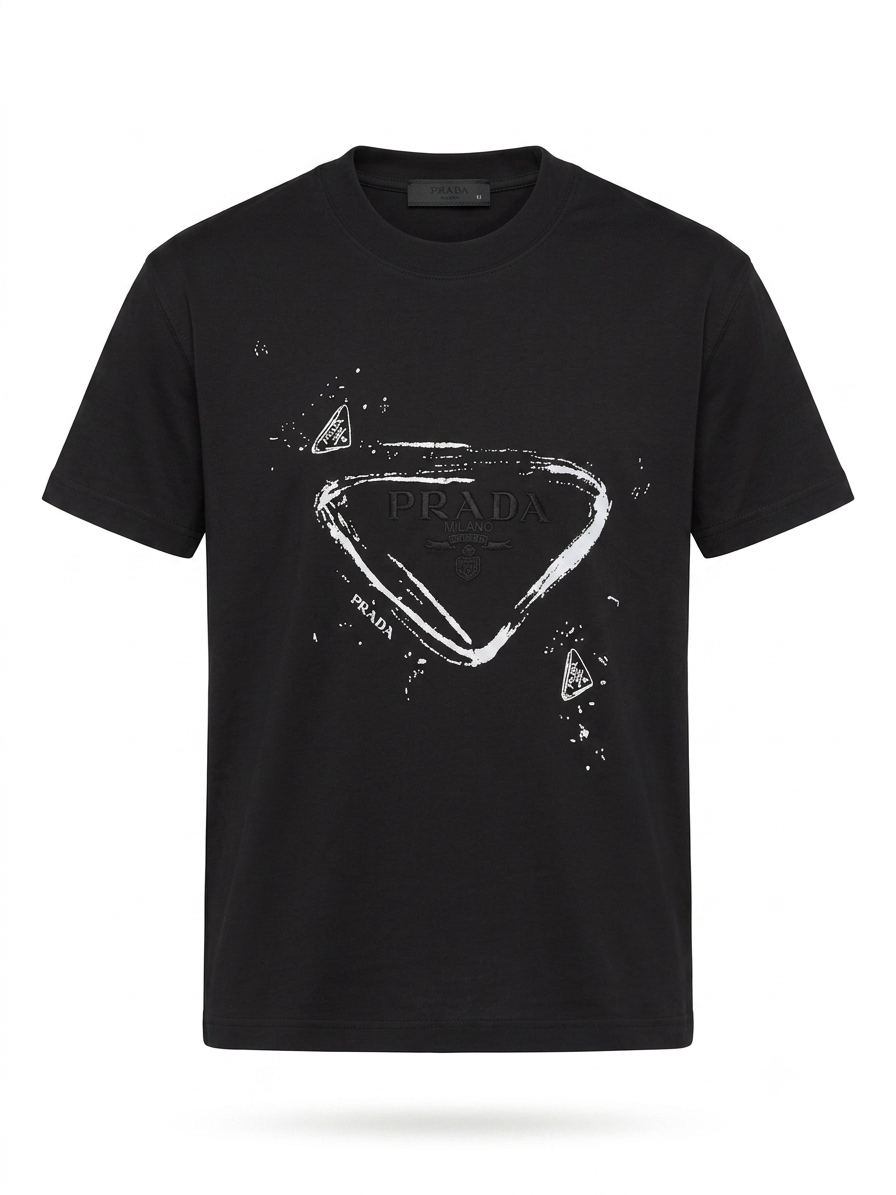 PRDA Painted Triangle Logo T-Shirt