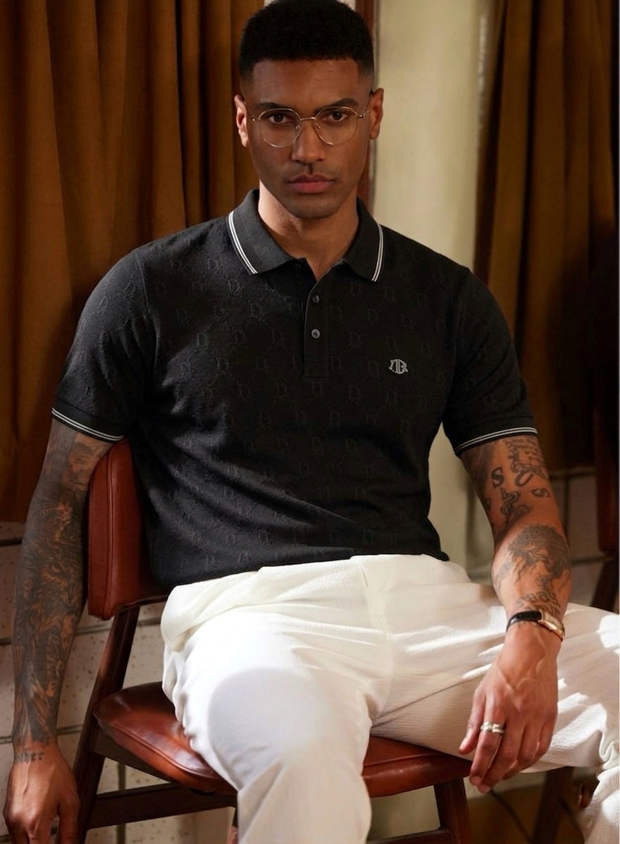 CD Oblique Jacquard Polo Shirt