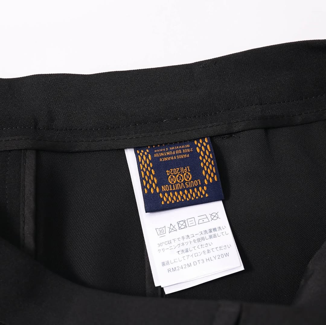 LV Tailored Trousers with Gradient Monogram Tape