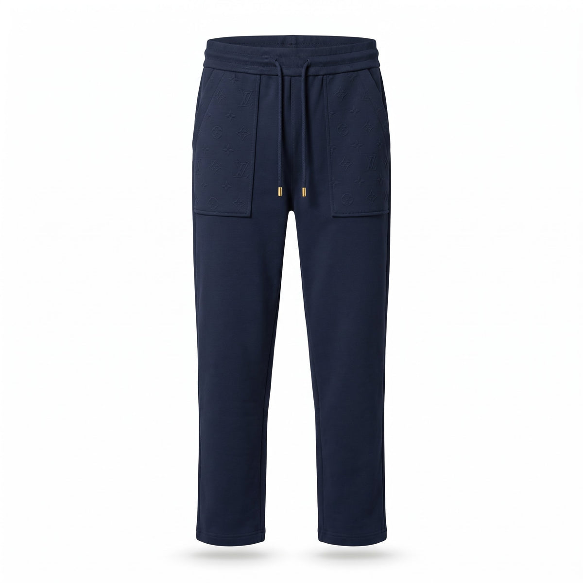 LV Monogram Embossed Tracksuit (Navy)