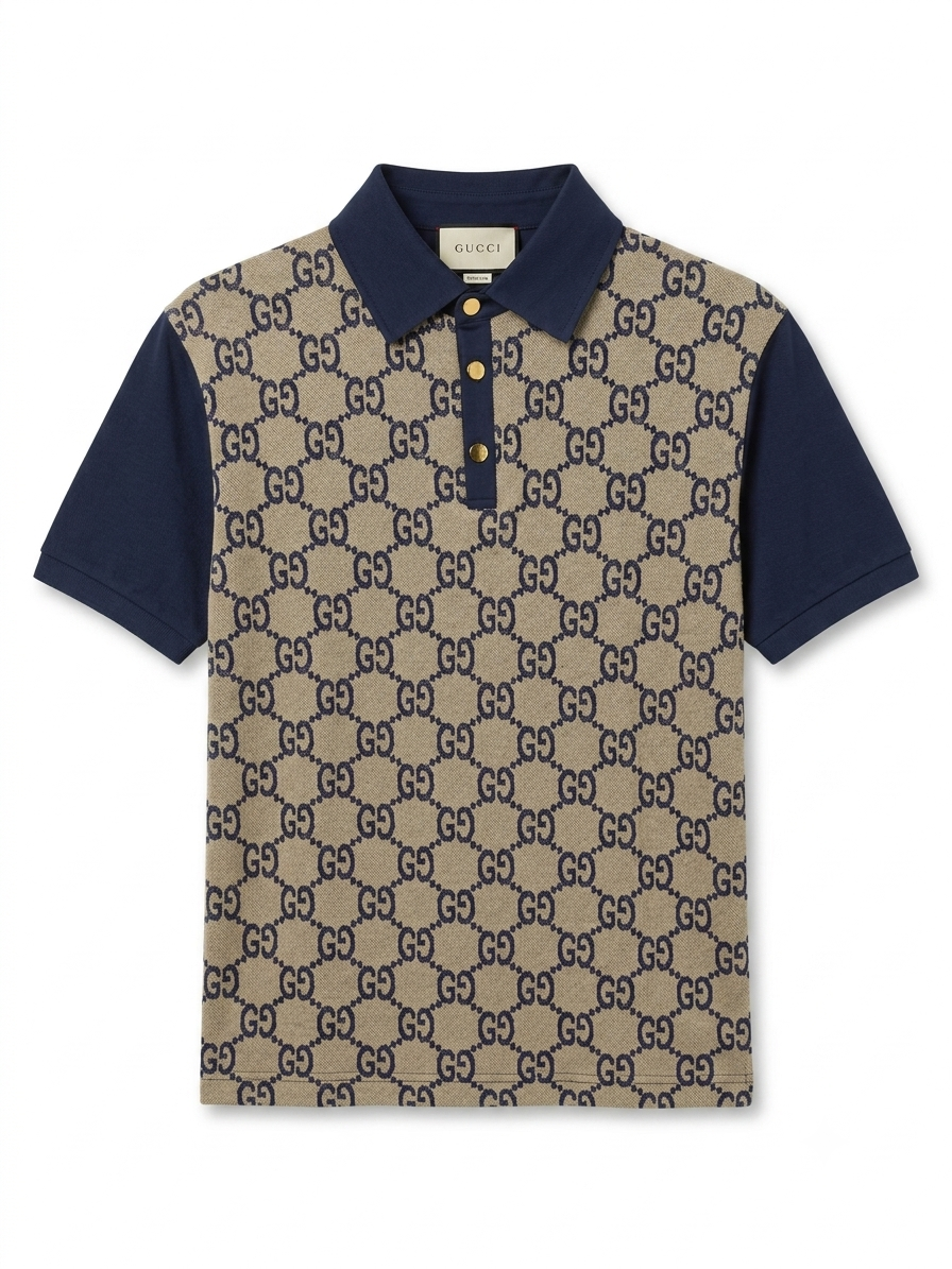 GUC - Monogram Heritage Knit Polo