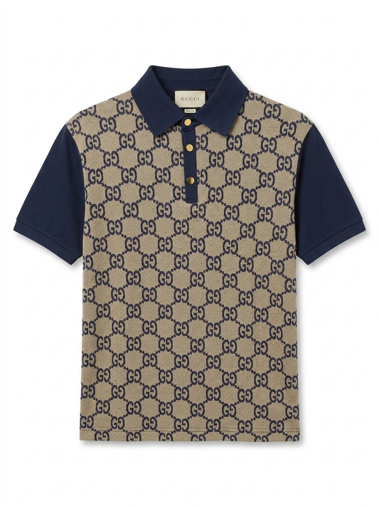GUC - Monogram Heritage Knit Polo