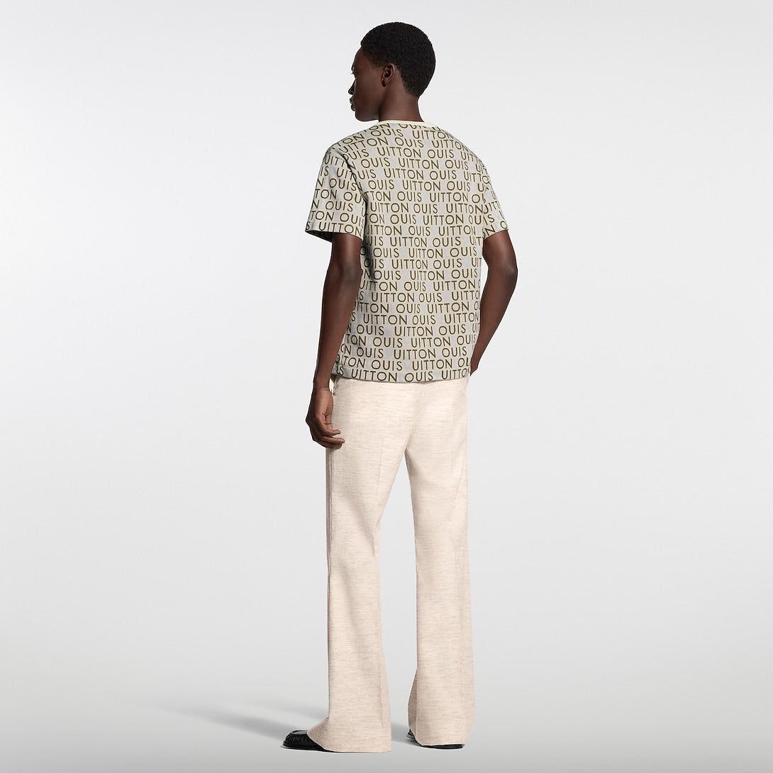 LV Signature Jacquard Knit Tee