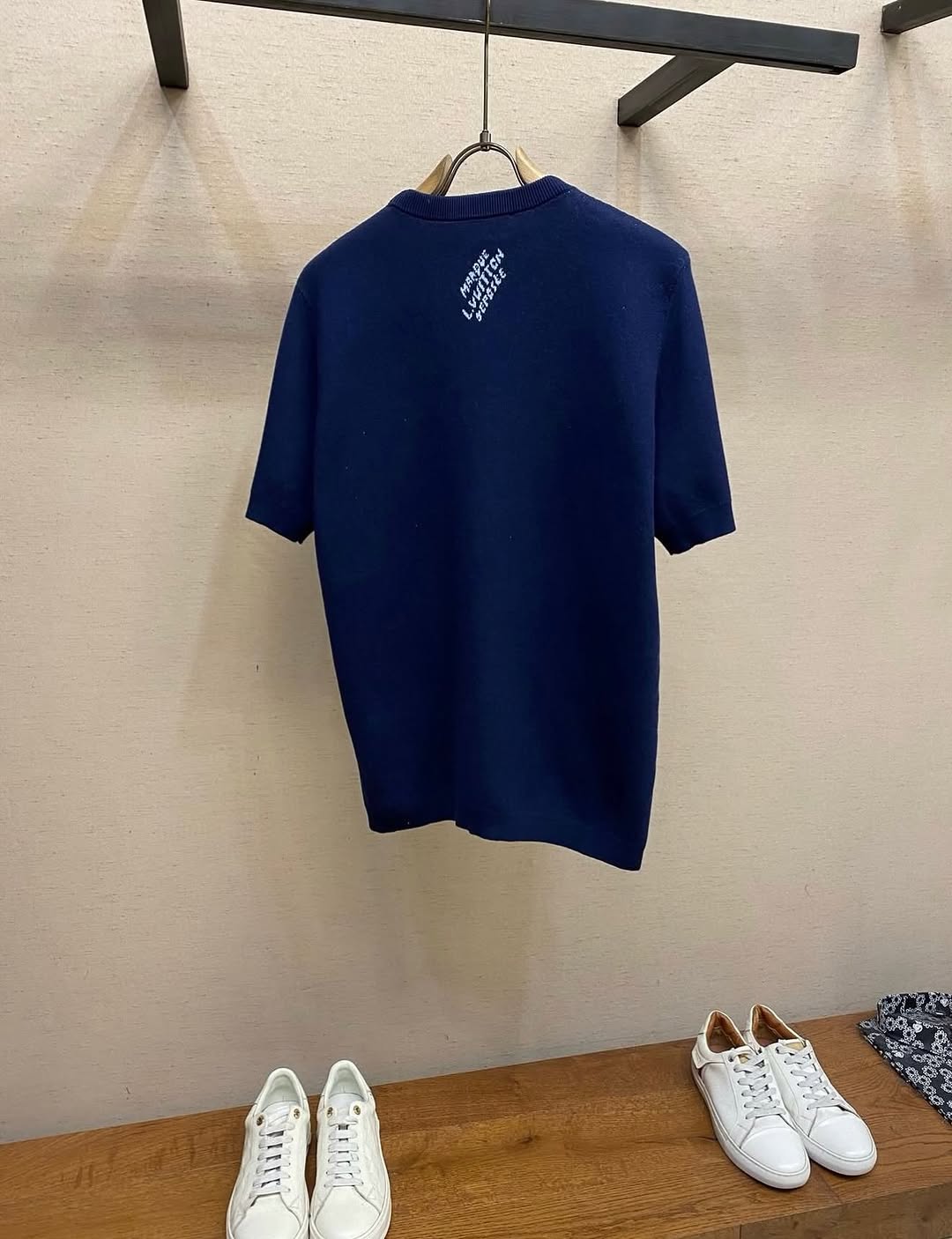 LV Abstract Monogram Knit Tee