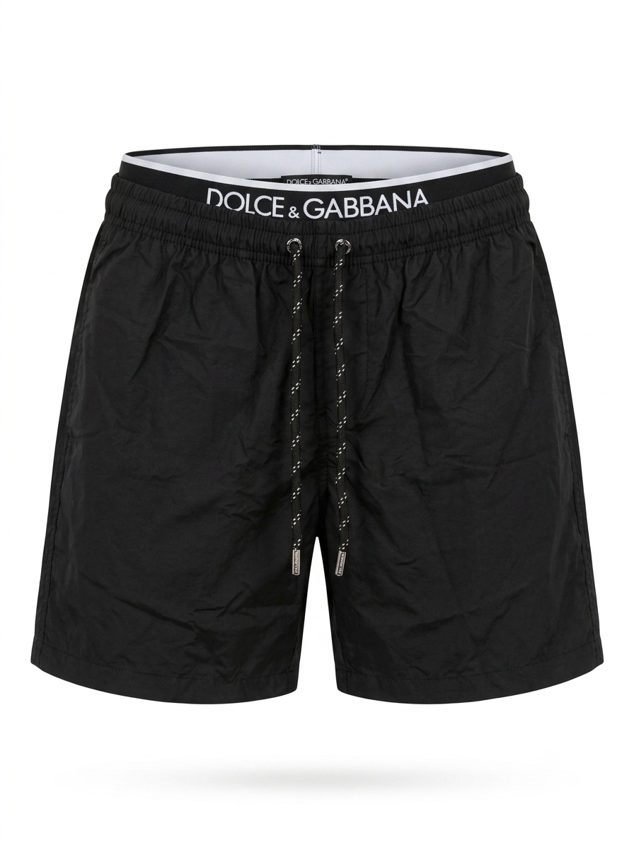 D&G Branded Waistband Technical Trunks