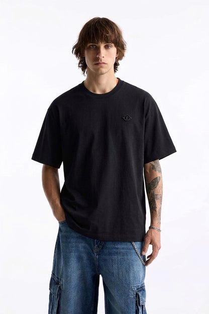 LV Signature Embroidered Cotton Tee