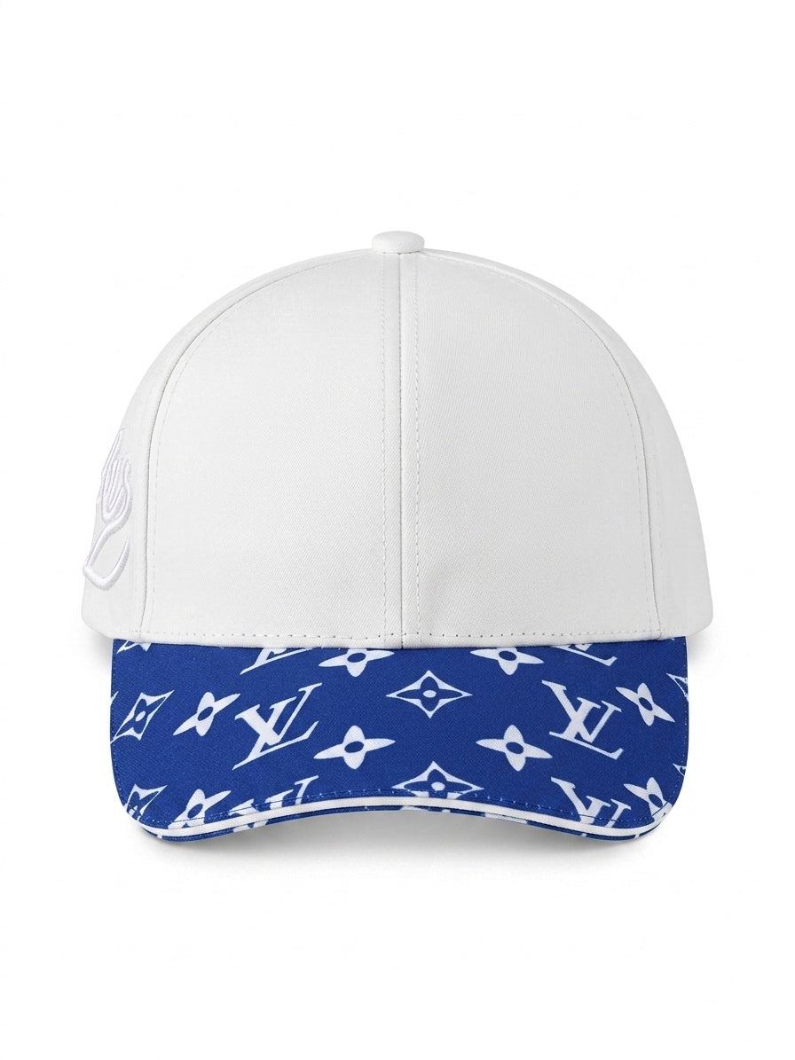 LV Monogram Cobalt Visor Cap