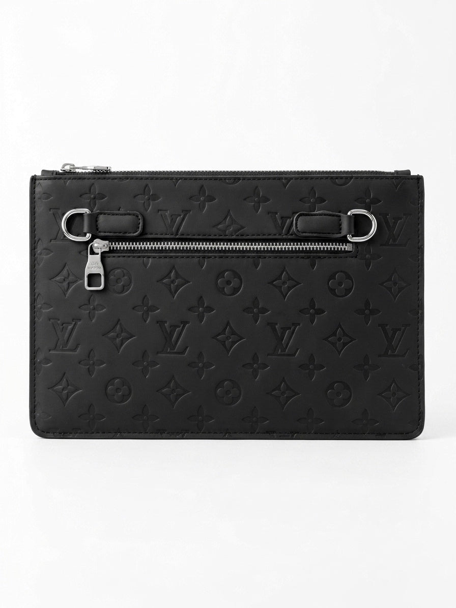 LV Monogram Shadow Leather Pouch