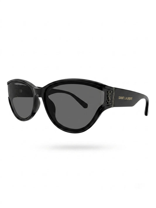 YSL Monogram Oversized Cat-Eye Sunglasses