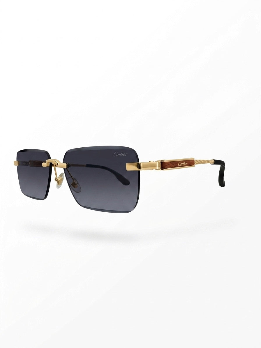 CRT - Signature Rimless Gradient Sunglasses
