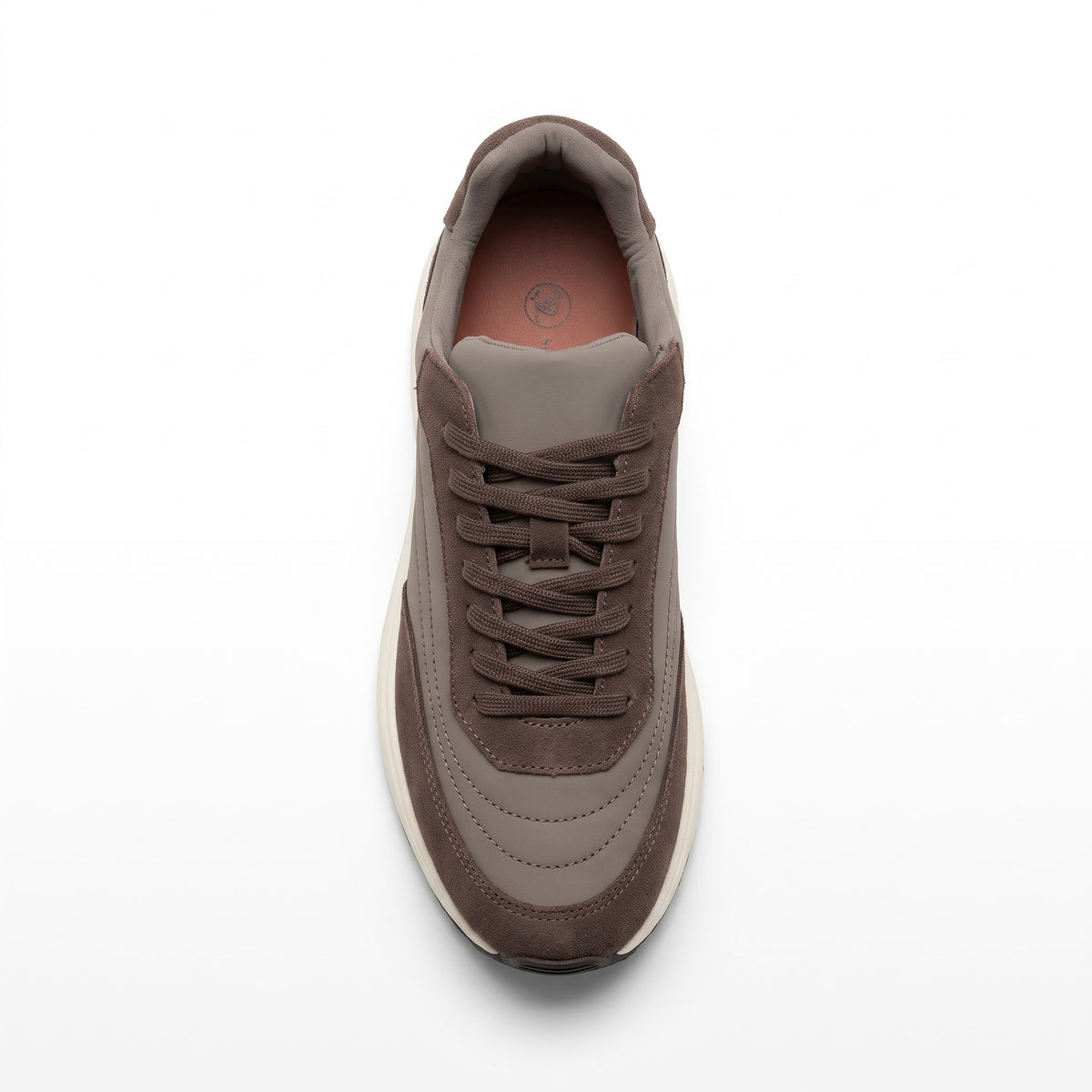 LP Taupe Mixed-Media Sneaker