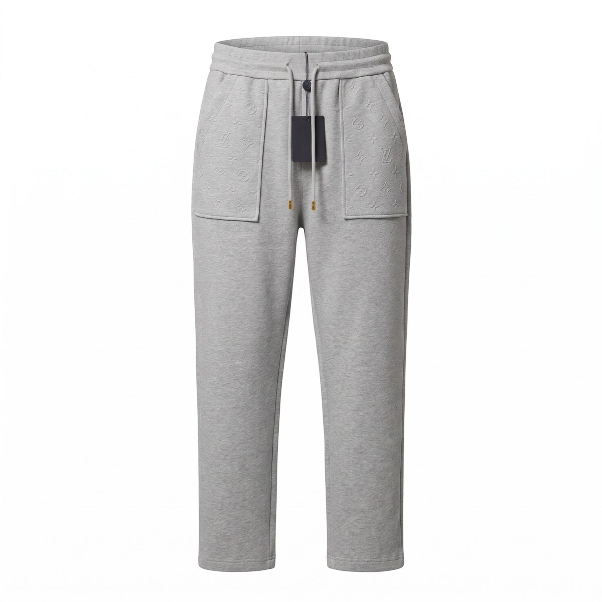 LV Monogram Embossed Tracksuit (Grey)
