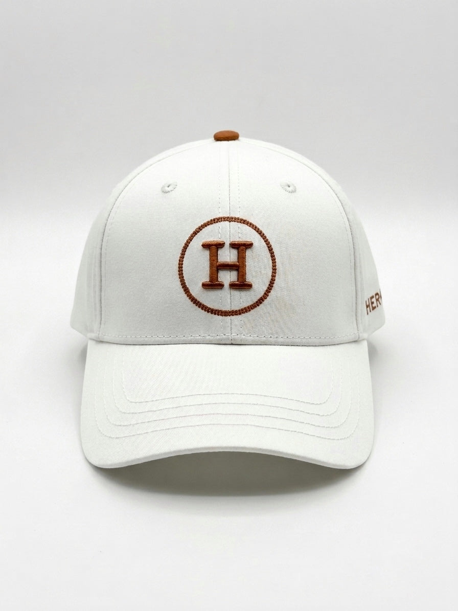 Maison H. Signature Embroidered Cap