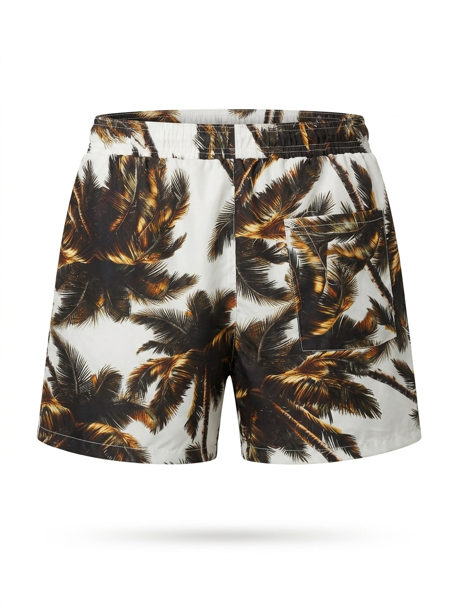 MNC Golden Palm Resort Swim Shorts