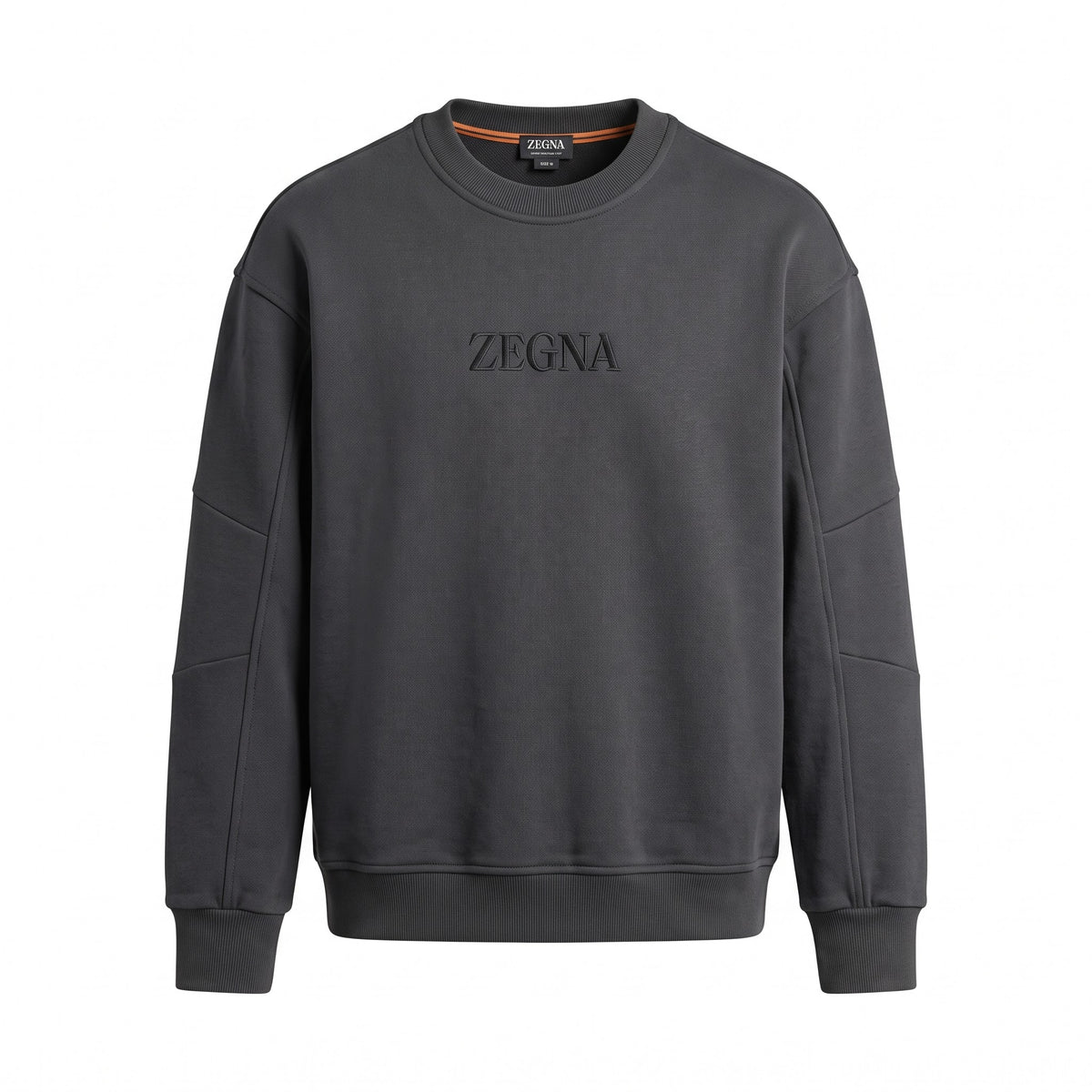 ZG Essential Logo Sweatshirt in Charcoal
