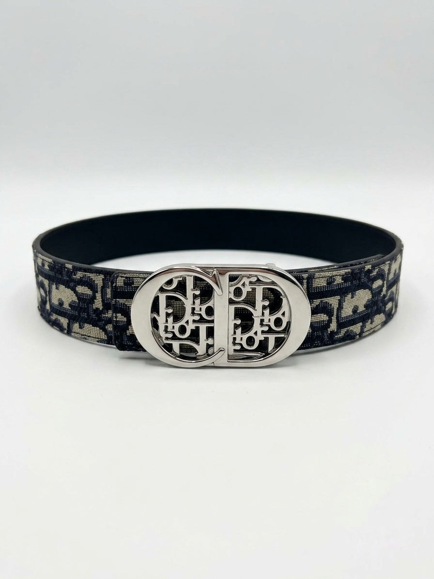 CD Oblique Jacquard Signature Belt
