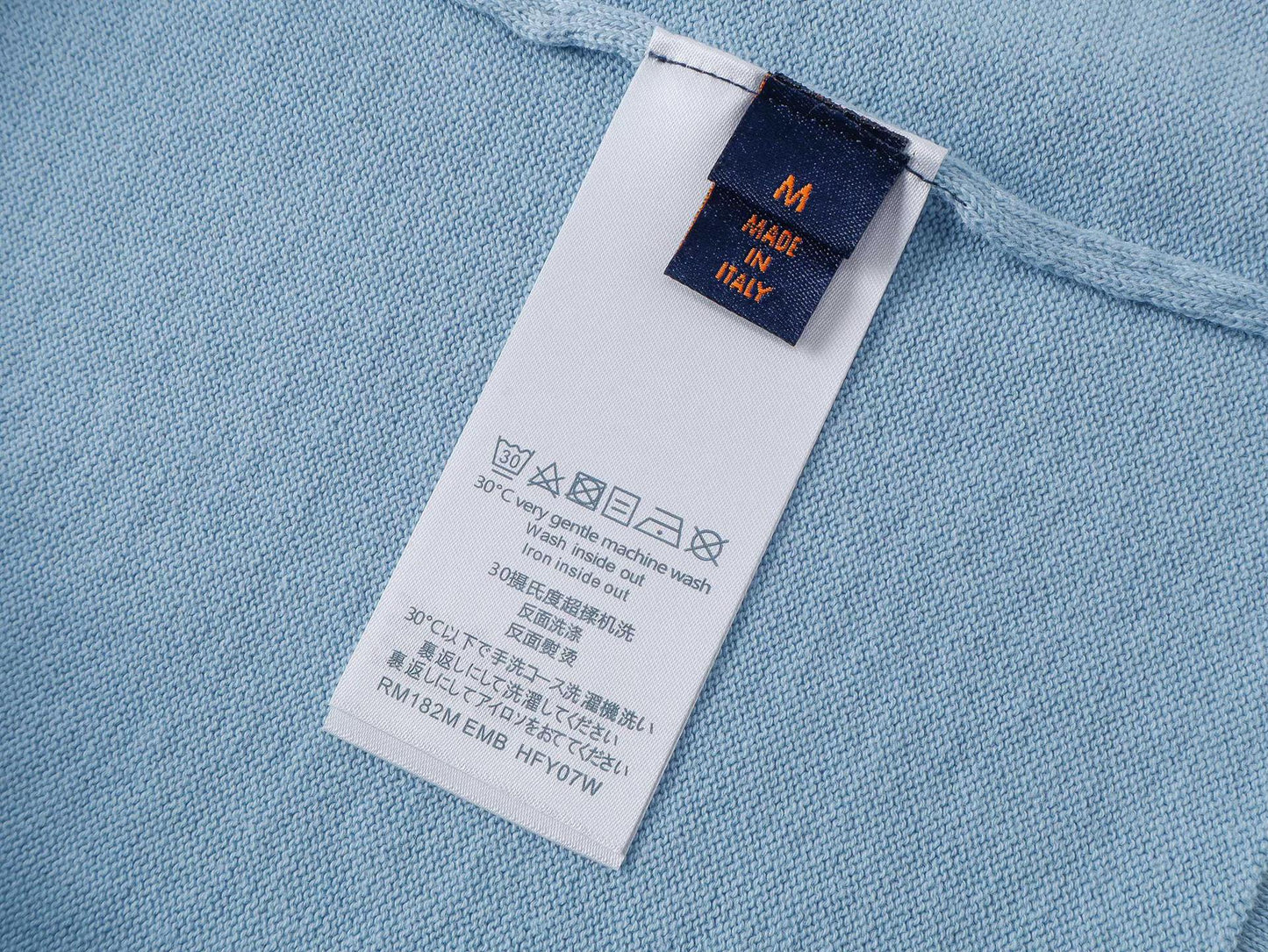 LV Azure Nautical Crest Knit