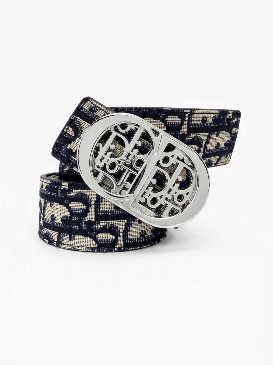 CD Oblique Jacquard Signature Belt