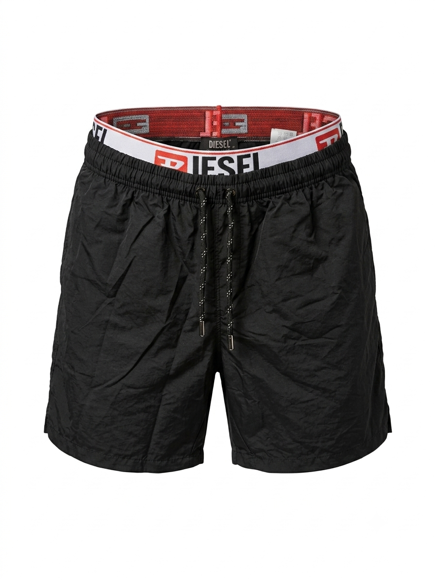 DSL Double-Waistband Technical Swim Shorts