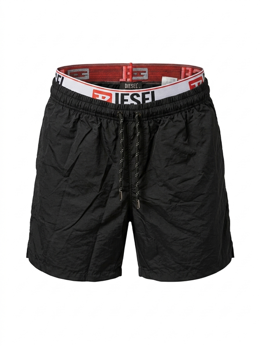 DSL Double-Waistband Technical Swim Shorts