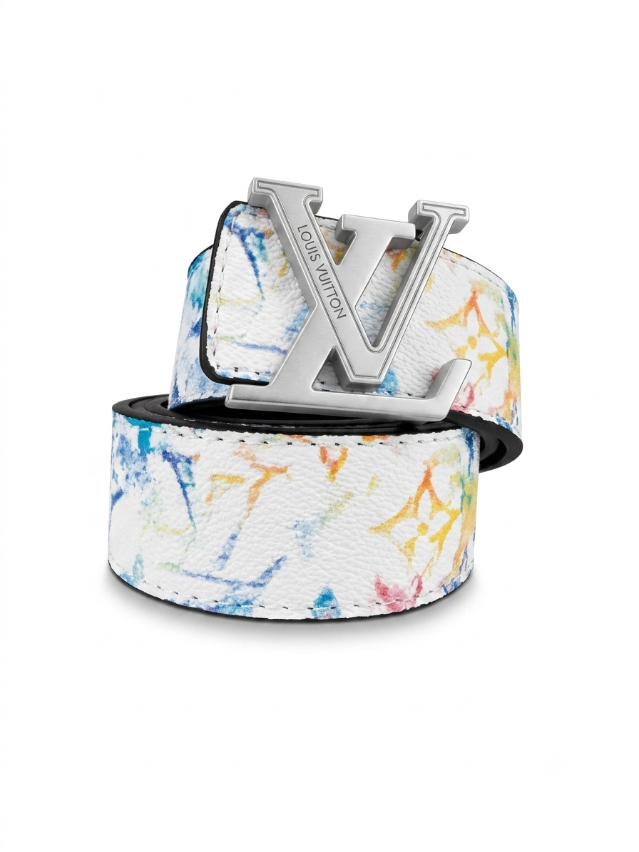 LV Watercolor Monogram Statement Belt