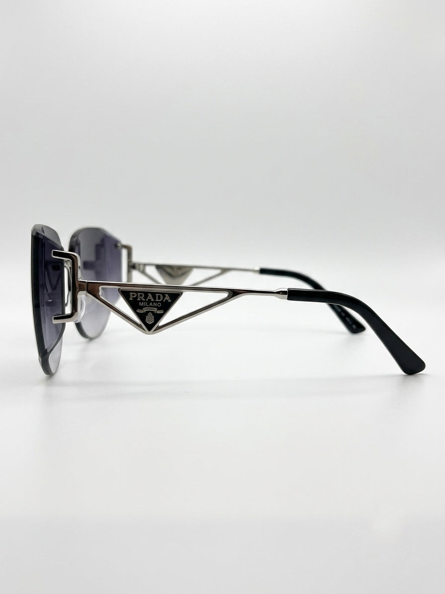 PRD Symbole Rimless Butterfly Sunglasses