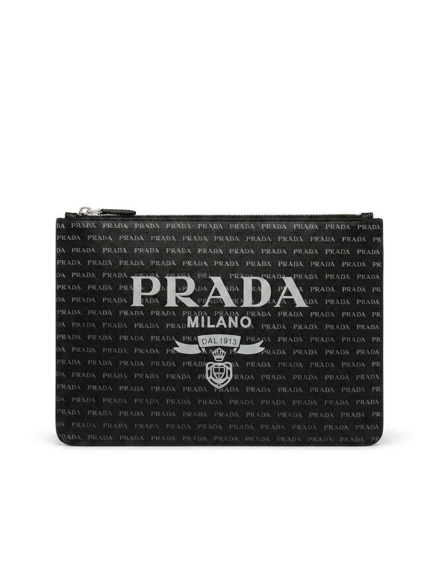 PRD Milano Jacquard Heritage Clutch