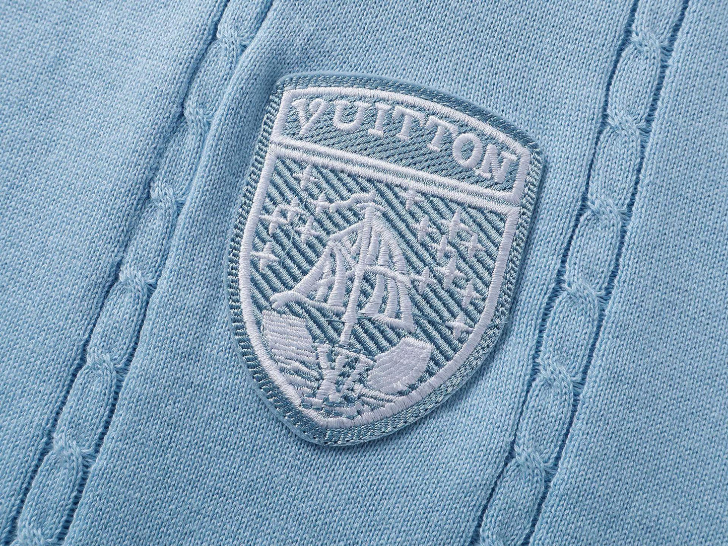 LV Azure Nautical Crest Knit