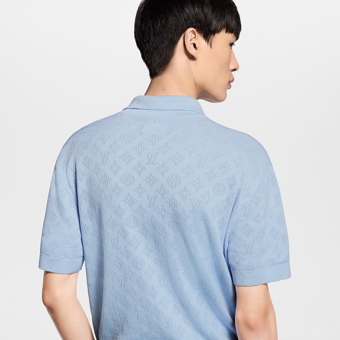 LV Signature Monogram Jacquard Polo