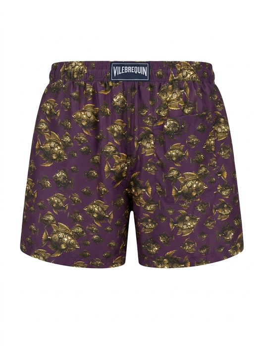 VLBQ Gilded Pisces Swim Trunks