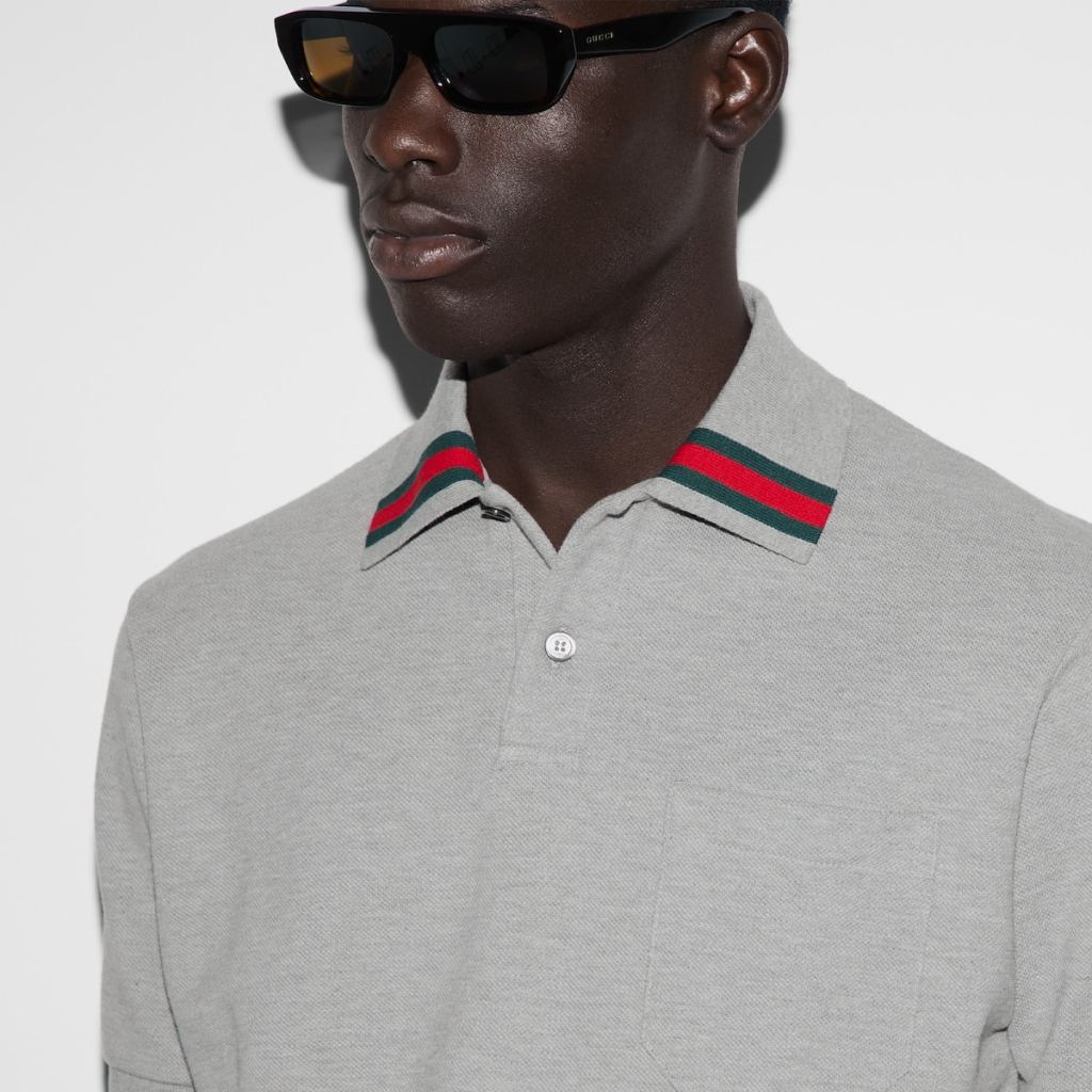 G. Heritage Web Collar Polo