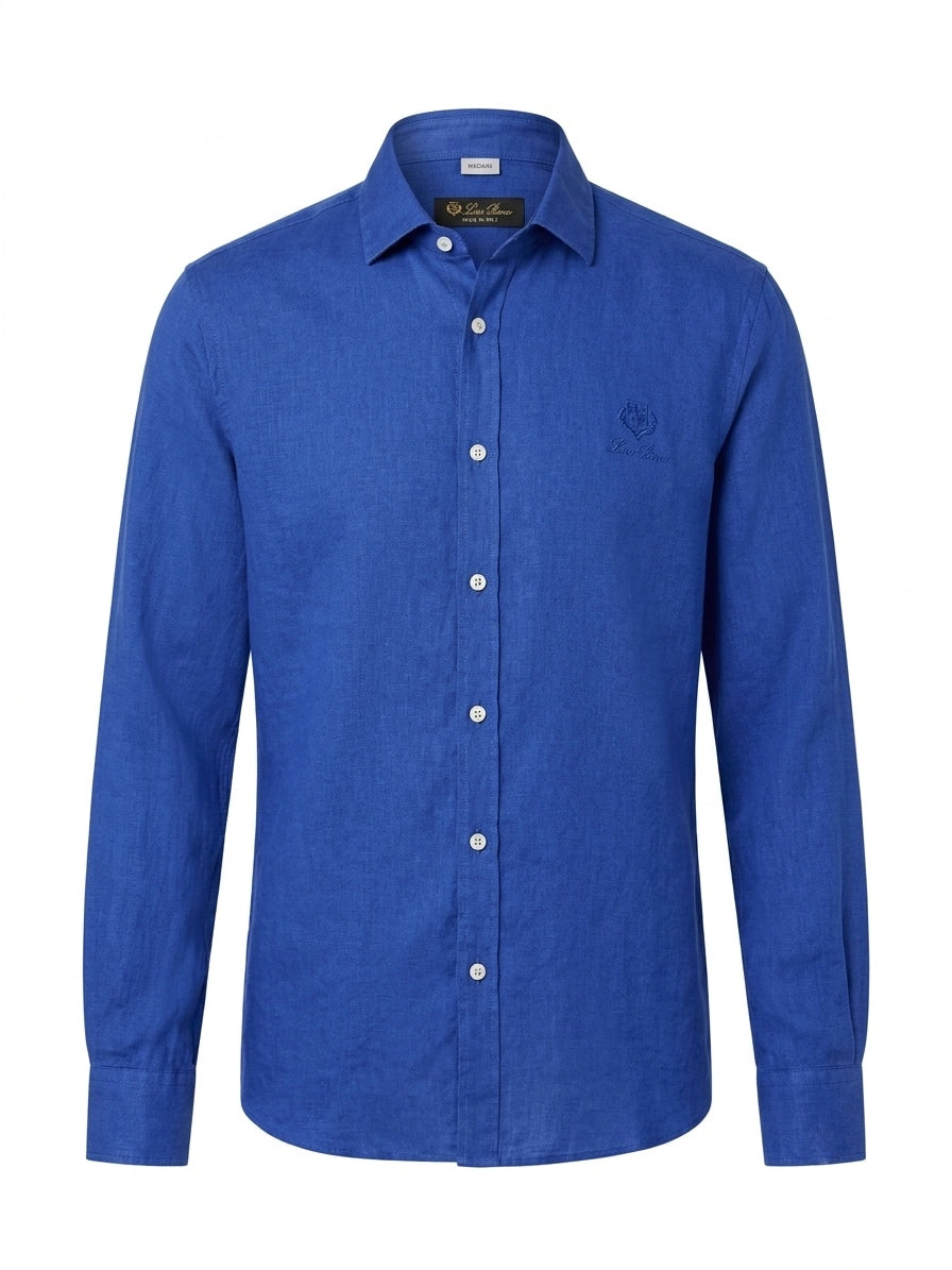 LP Royal Azure Linen Shirt