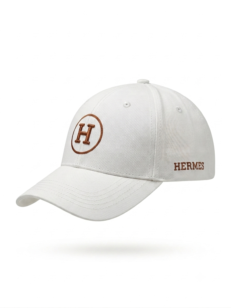 Maison H. Signature Embroidered Cap