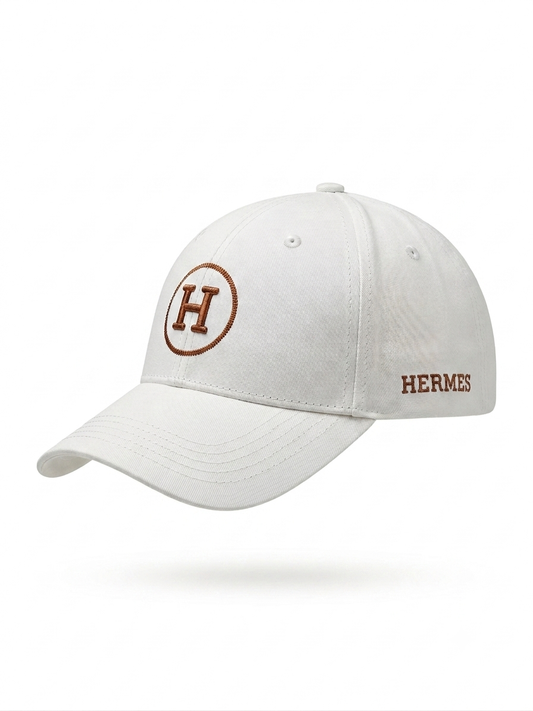 Maison H. Signature Embroidered Cap