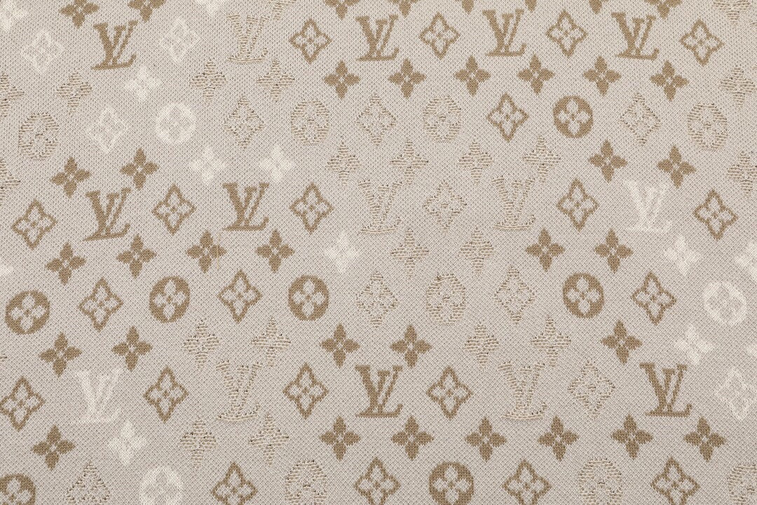 LV Tonal Monogram Jacquard Knit T-Shirt