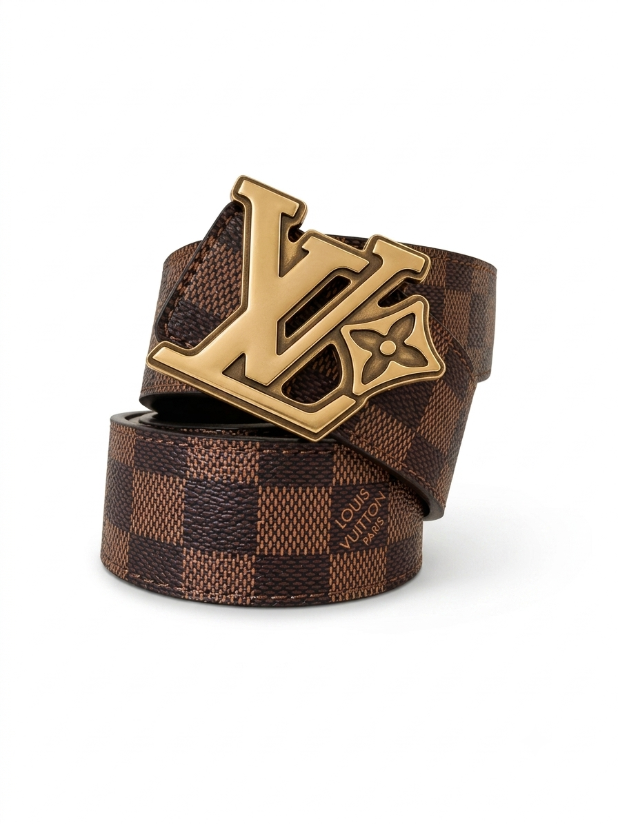 LV Damier Ebene Initiales Belt