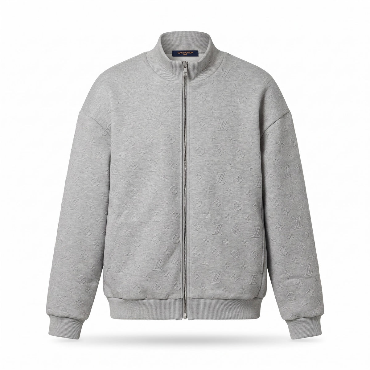 LV Monogram Embossed Tracksuit (Grey)