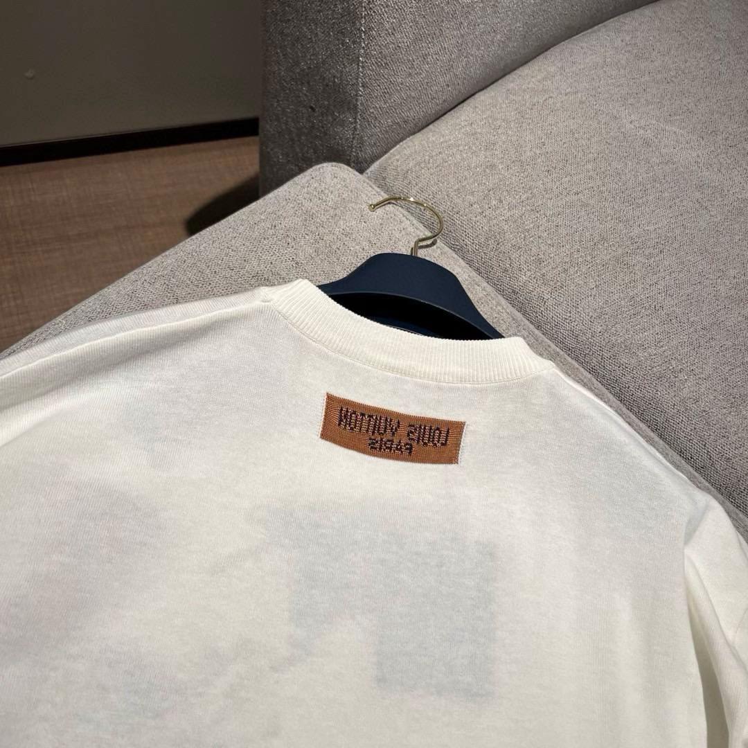 LV Whimsical Intarsia Knit T-Shirt