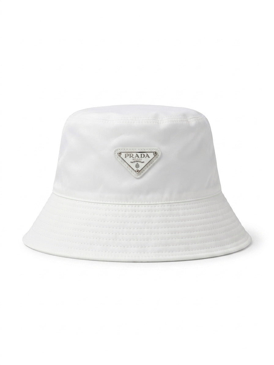 PRD. Re-Nylon Bucket Hat in Bianco