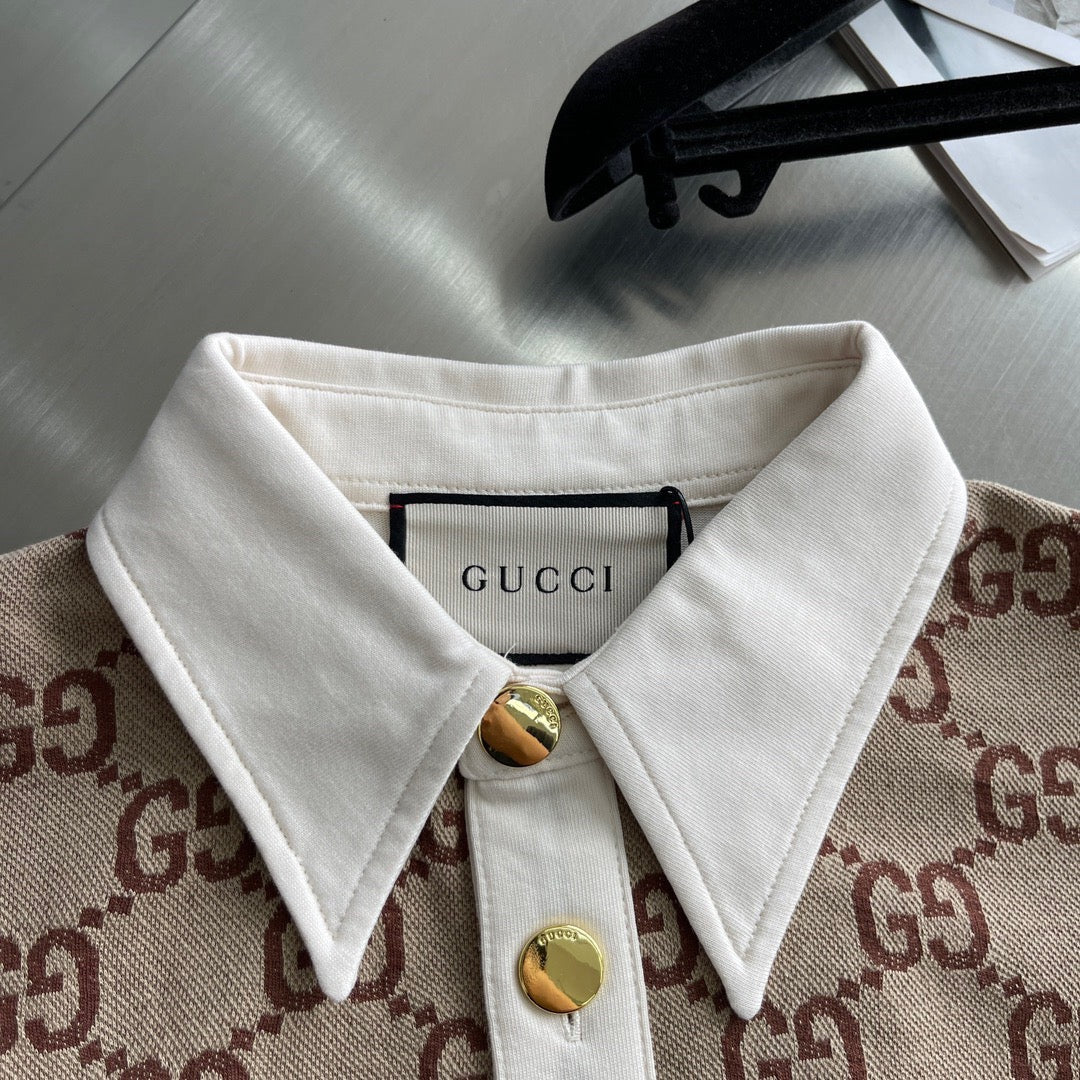 GC Monogram Cotton Polo