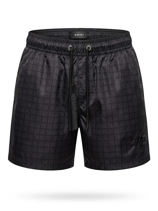 AM Signature Monogram Swim Short