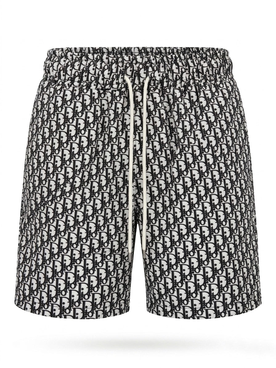 CD Oblique Monogram Silk Shorts