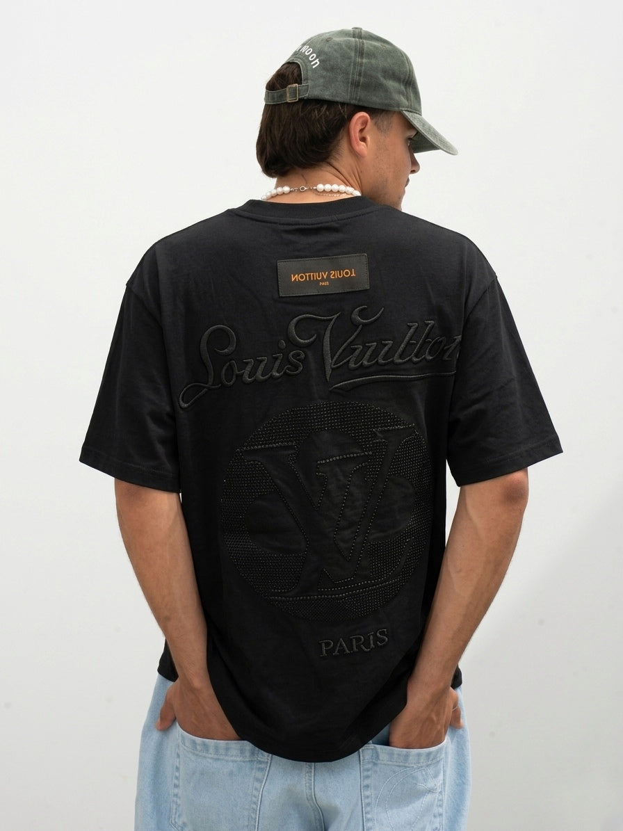 LV Signature Embellished Oversized Tee