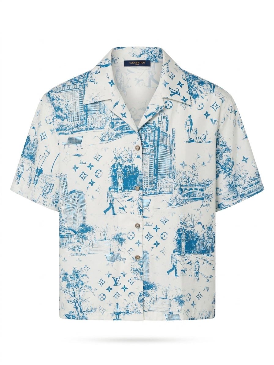 LV Cityscape Toile Resort Set