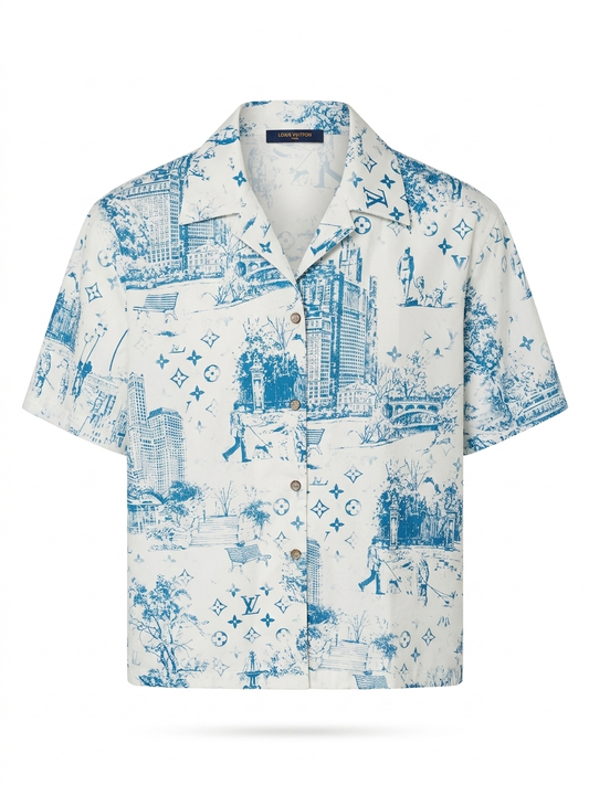 LV Cityscape Toile Resort Set