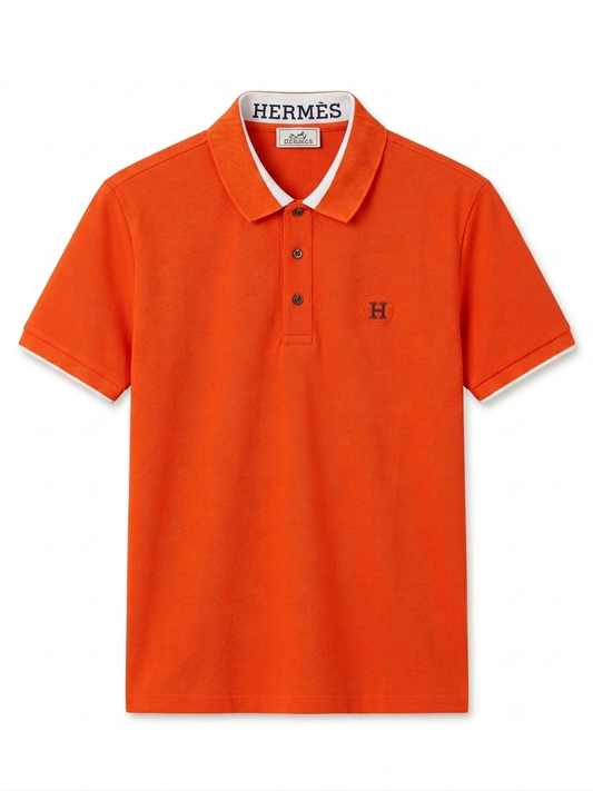HER Classic Orange Piqué Polo