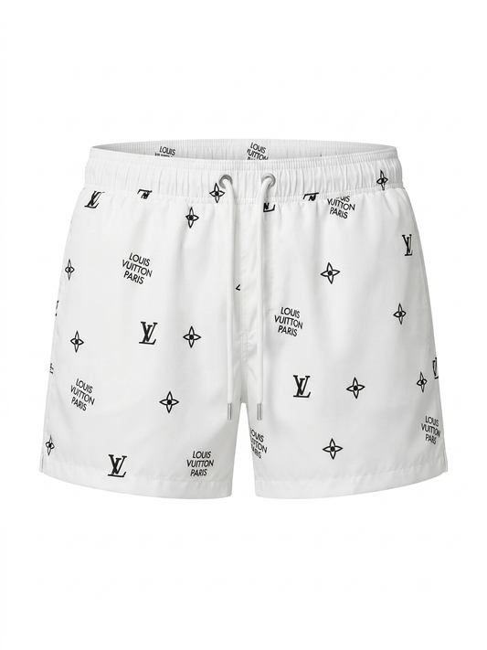 LV - Scattered Monogram Resort Trunks