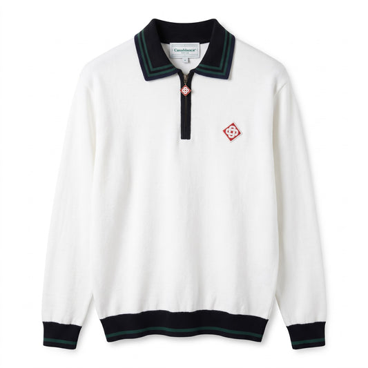 Casa Half-Zip Knit Polo