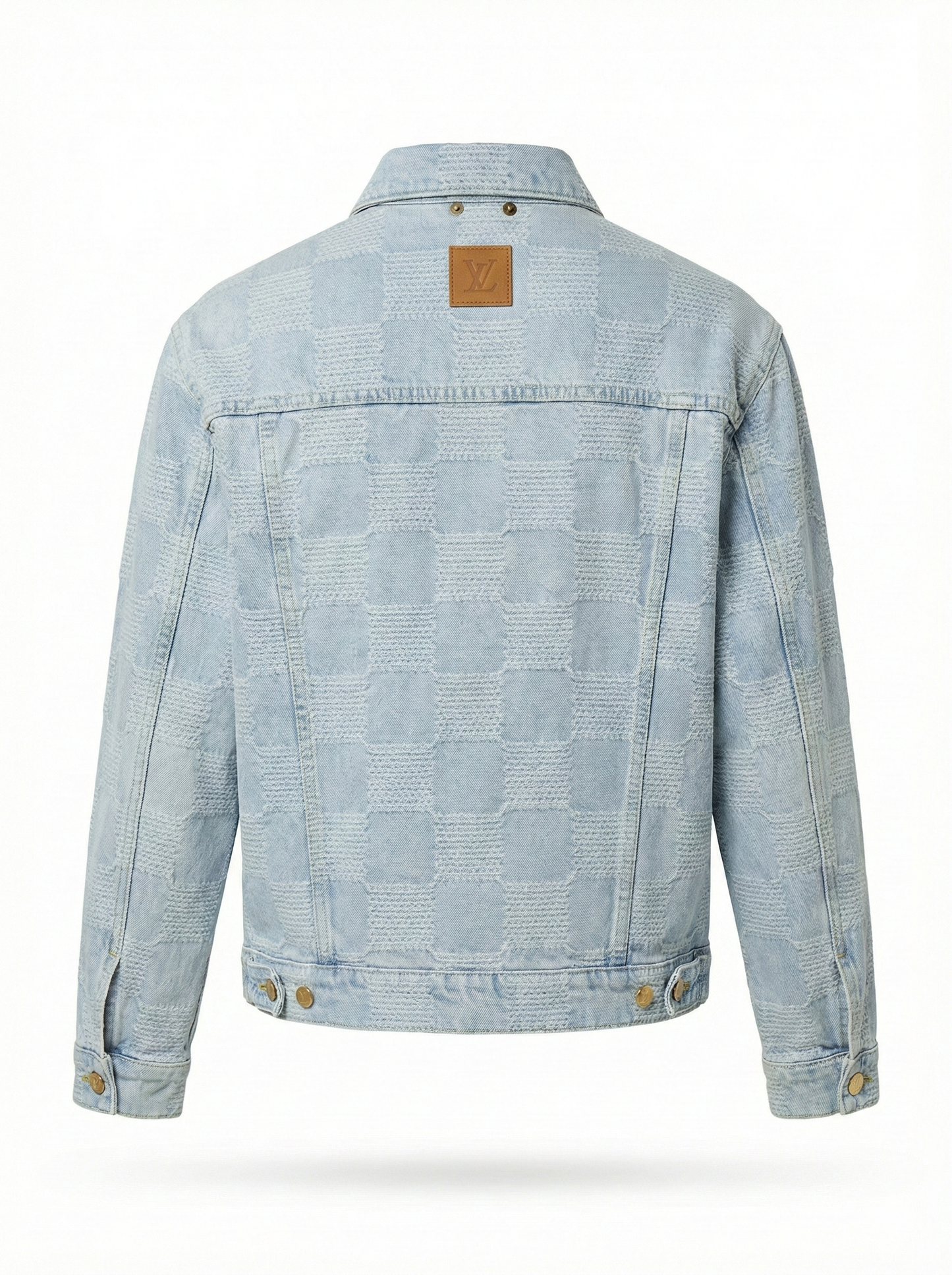 Checkerboard Denim Co-ord