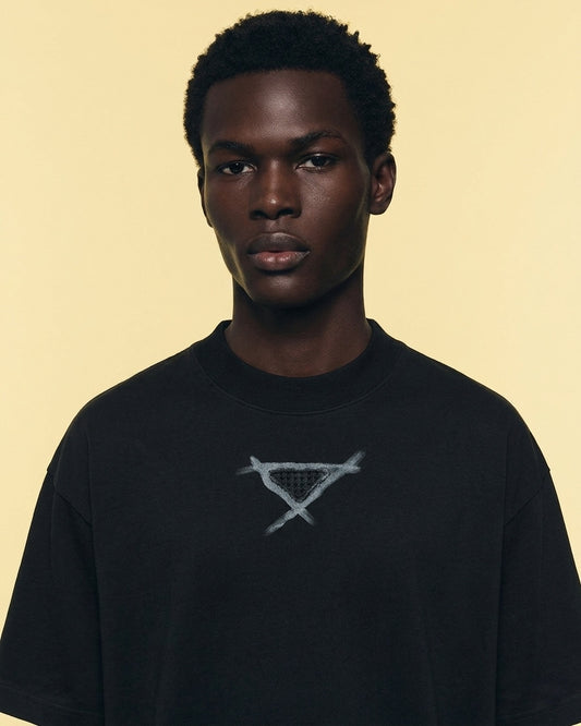 PRD Oversized Painted-Motif T-Shirt